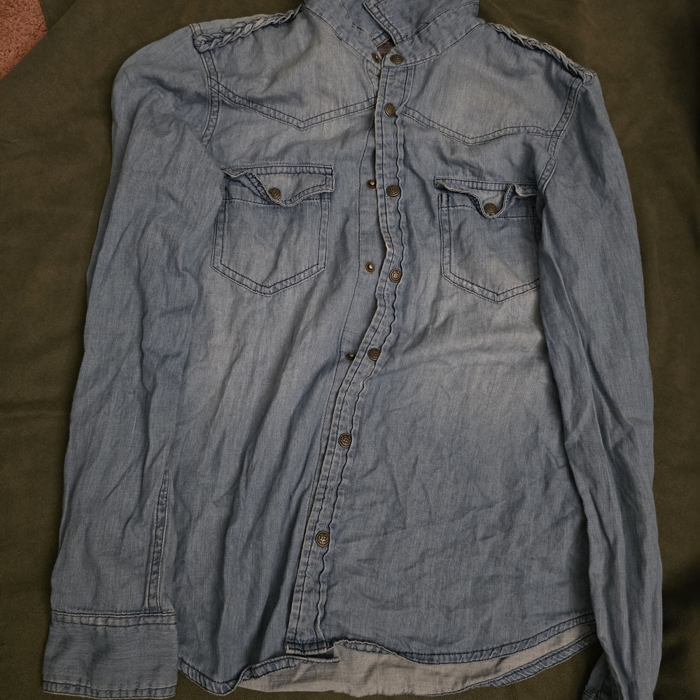 Women's Blue Denim Shirt